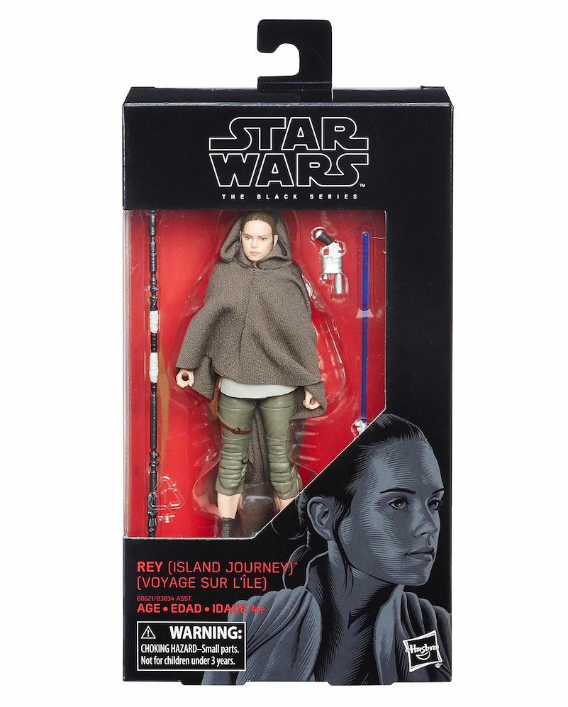 STAR WARS BLACK SERIES REY (ISLAND JOURNEY)