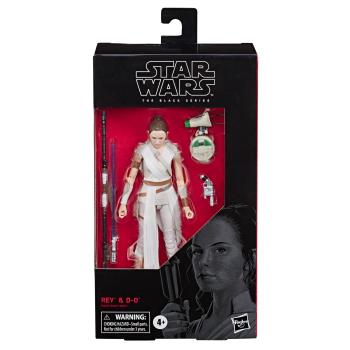 STAR WARS BLACK SERIES REY Y D-0