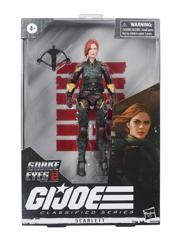 GI JOE CLASSIFIED SERIES SCARLETT ORIGINS