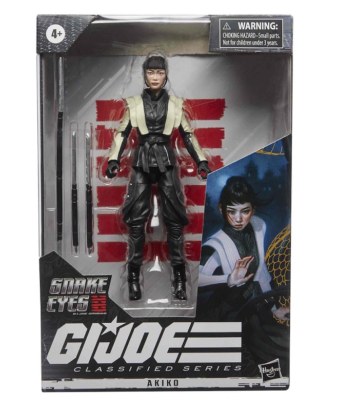 GI JOE CLASSIFIED SERIES AKIKO ORIGINS