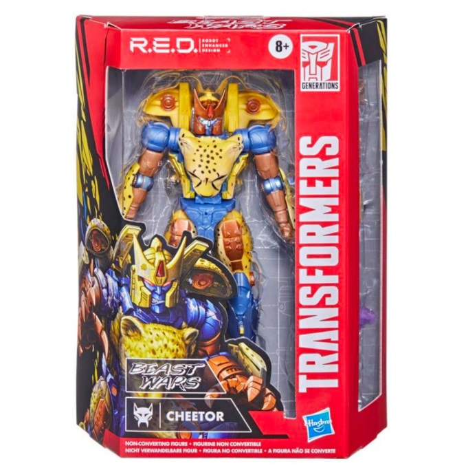 TRANSFORMERS R.E.D. TRANSFORMERS BEAST WARS CHEETOR