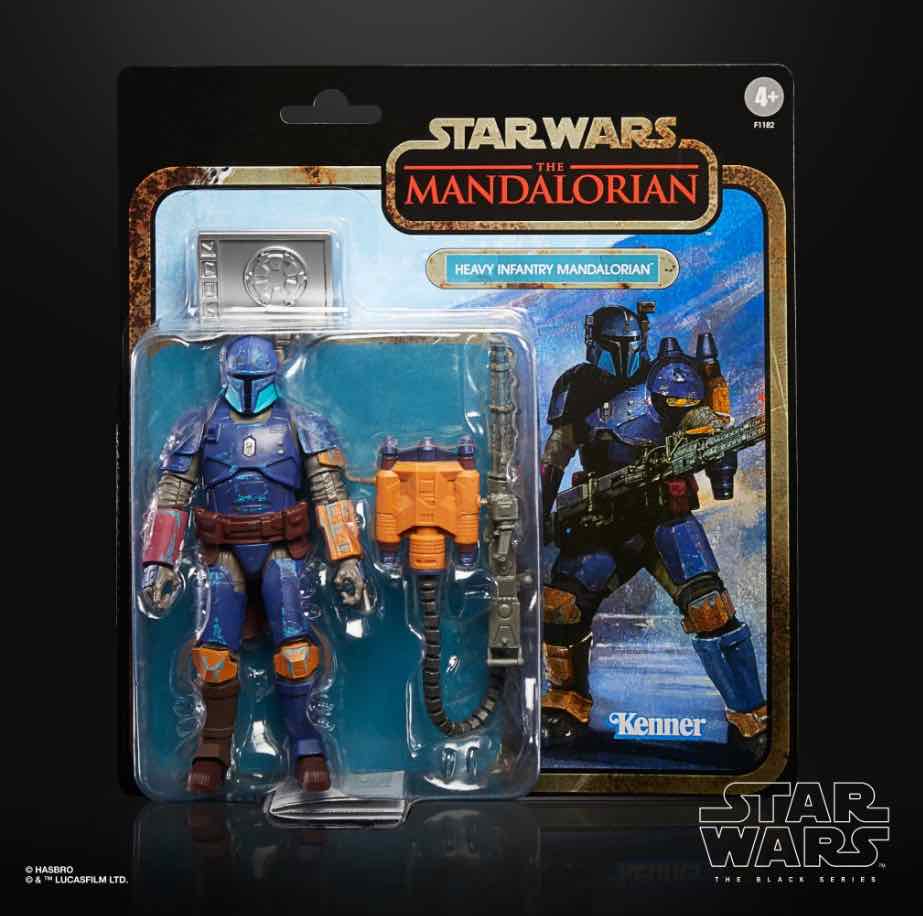 STAR WARS BLACK SERIES CREDIT COLLECTION HEAVY INFANTRY MANDALORIAN