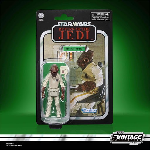 STAR WARS VINTAGE SERIES ADMIRAL ACKBAR