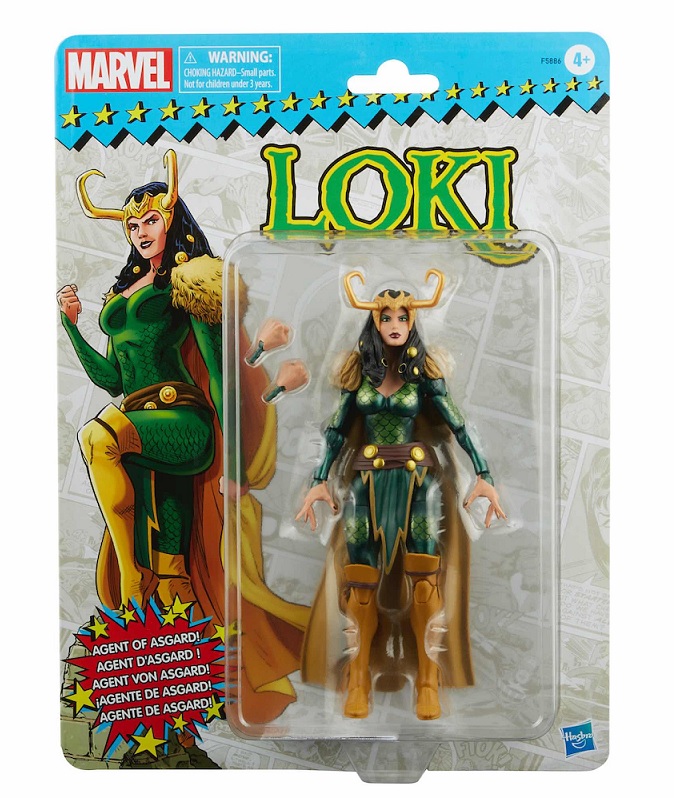 MARVEL LEGENDS VINTAGE RETRO LADY LOKI