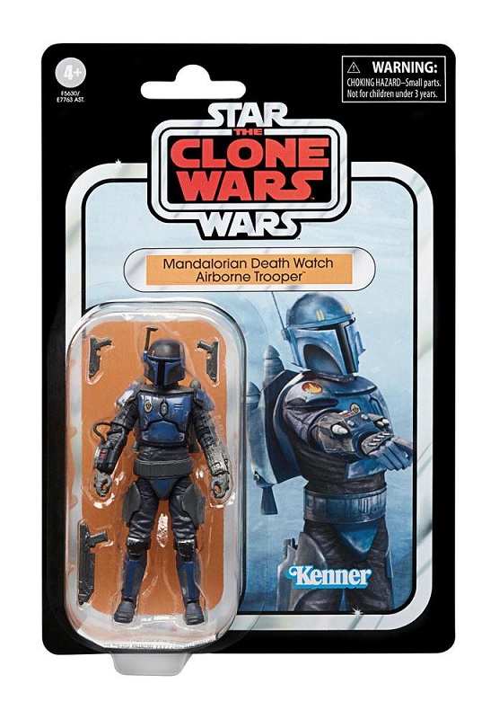 STAR WARS VINTAGE SERIES MANDALORIAN DEATHWATCH AIRBORNE TROOPER