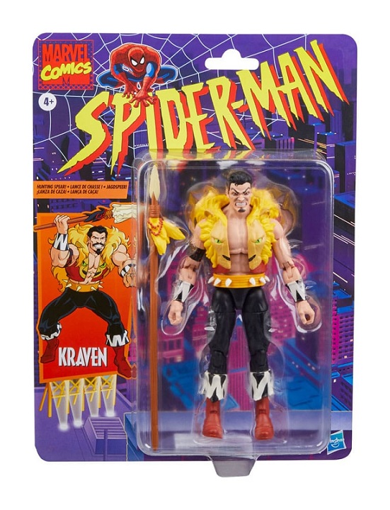 MARVEL LEGENDS VINTAGE SPIDER-MAN KRAVEN