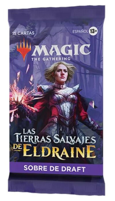 MAGIC THE GATHERING LAS TIERRAS SALVAJES DE ELDRAINE SOBRE DE DRAFT