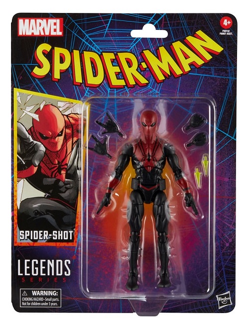 MARVEL LEGENDS VINTAGE SPIDER-MAN SPIDER-SHOT