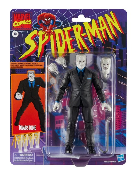 MARVEL LEGENDS VINTAGE SPIDER-MAN TOMBSTONE