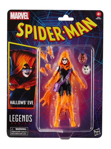 MARVEL LEGENDS VINTAGE SPIDER-MAN HALLOW'S EVE