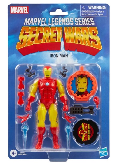 MARVEL LEGENDS SECRET WARS · IRON MAN