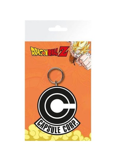 DRAGON BALL LLAVERO GOMA CAPSULE CORP.