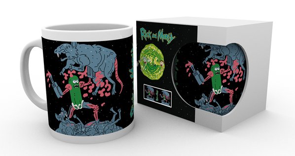 RICK Y MORTY TAZA RATAS