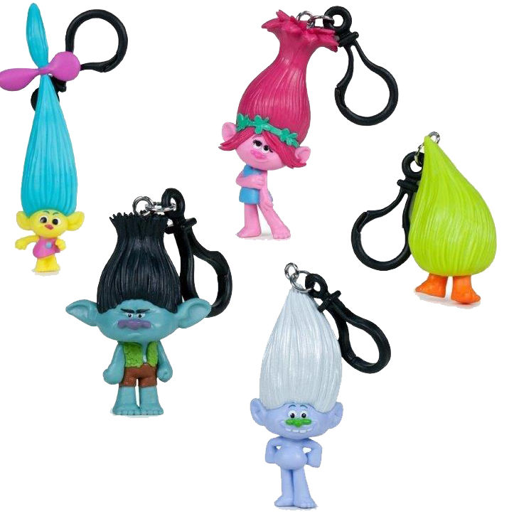 TROLLS CHIQUILINA PELO VERDE LLAVERO