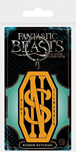 ANIMALES FANTÁSTICOS LLAVERO NEWT SCAMANDER LOGO