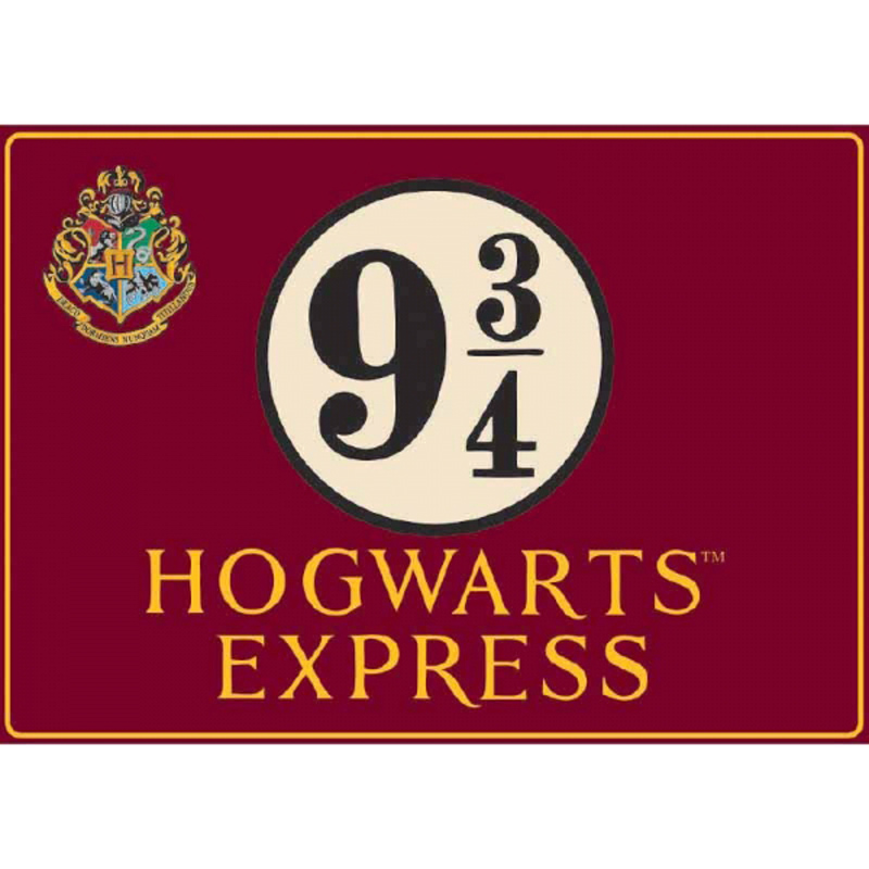HARRY POTTER PLACA PLATAFORMA 9 3/4  41x30CM