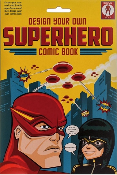 DESIGN YOUR OWN SUPERHERO COMIC BOOK