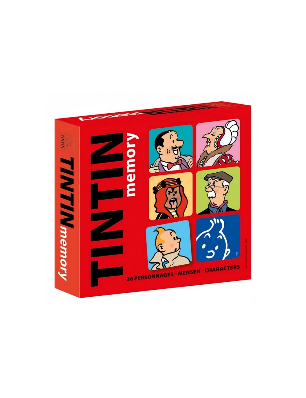 TINTIN MEMORY PERSONAJES