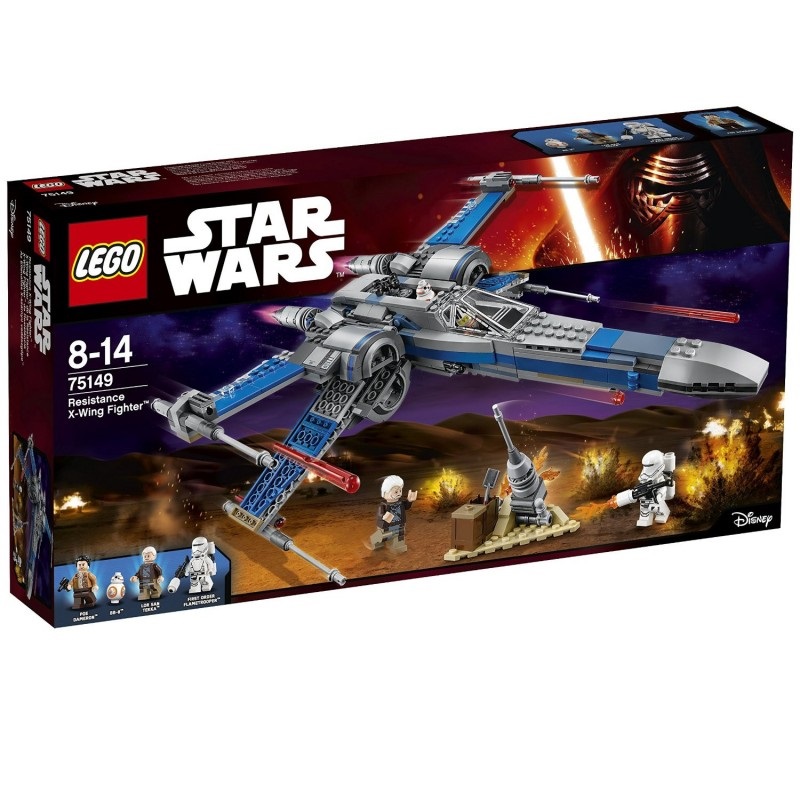 STAR WARS LEGO RESISTANCE X-WING FIGHTER