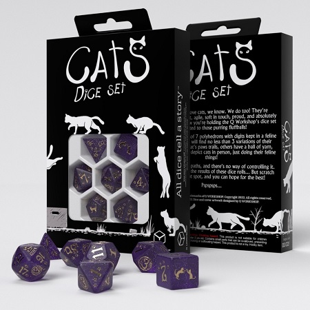 CATS DICE SET