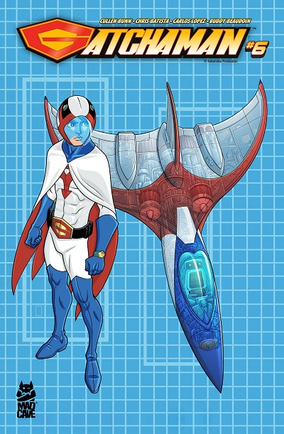GATCHAMAN (INGLÉS) 06 VARIANT CVR