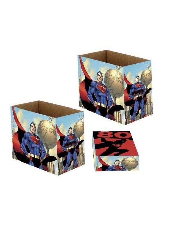 CAJA PARA COMICS DC COMICS SUPERMAN 80