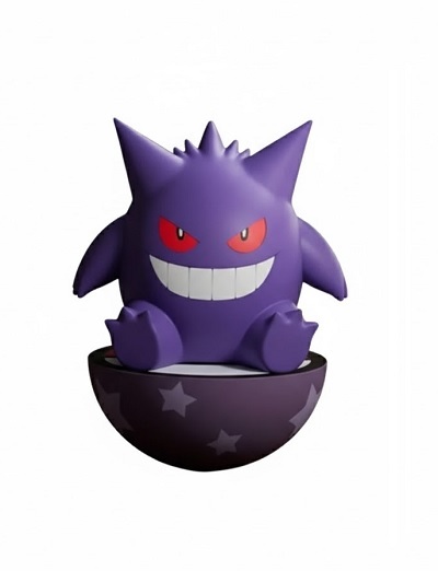 POKEMON SITTING TUMBLER GENGAR