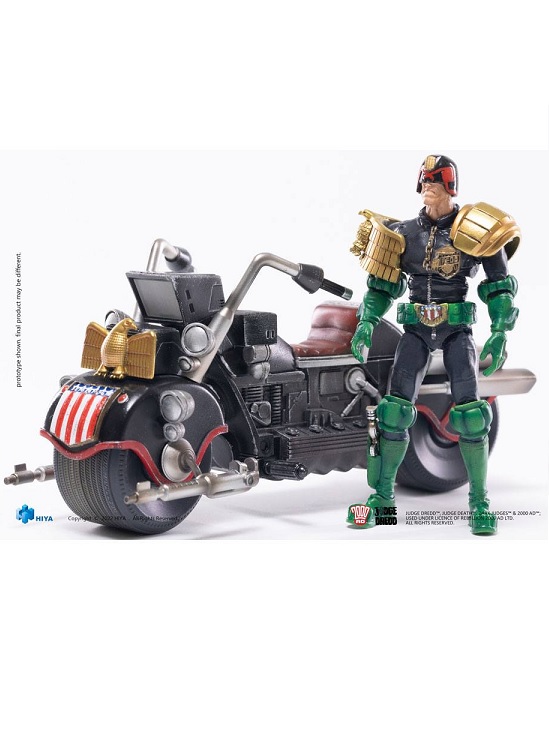 JUDGE DREDD PREVIEWS EXCLUSIVE JUDGE DREDD & LAWMASTER MKII