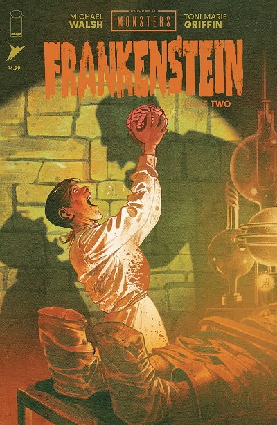 UNIVERSAL MONSTERS FRANKENSTEIN (INGLÉS) 02 VARIANT COVER