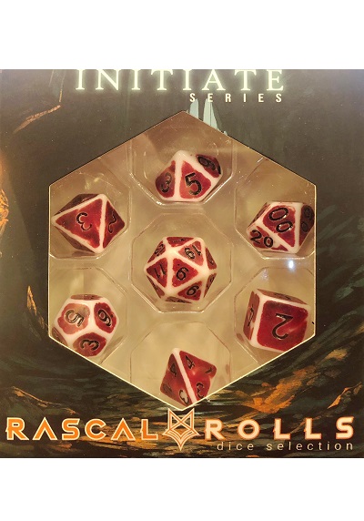 DICE SET RAWBLADE ANCIENT RED