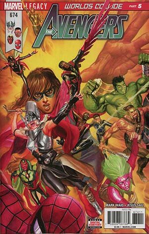 AVENGERS (INGLÉS) 674