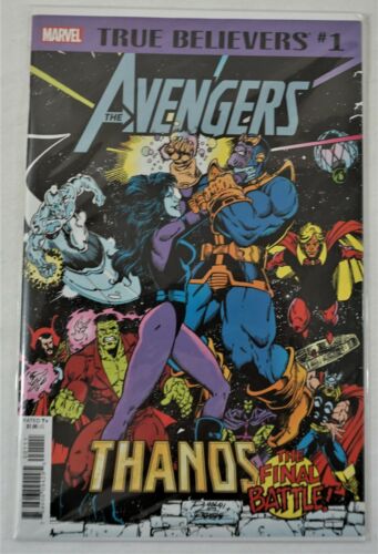 TRUE BELIEVERS #1 THE AVENGERS THANOS (INGLÉS)