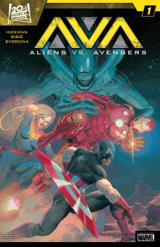 ALIEN VS AVENGERS (INGLÉS) 01