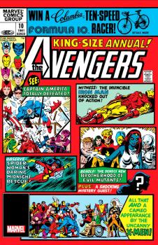 THE AVENGERS #10 ANNUAL FACSIMILE EDITION (INGLES)