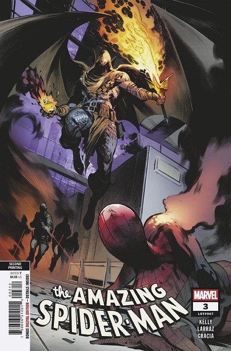 THE AMAZING SPIDER-MAN (INGLÉS) 03 LARRAZ COVER