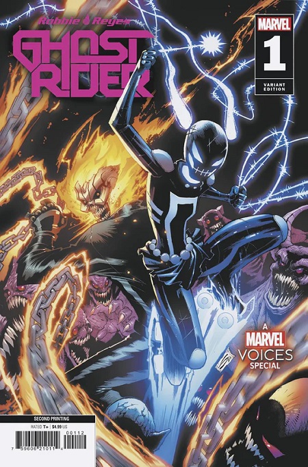 GHOST RIDER (INGLÉS) ROBBIE REYES SPECIAL 01