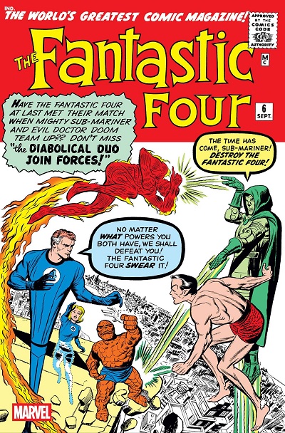 FANTASTIC FOUR (INGLÉS) 06 FACSIMILE