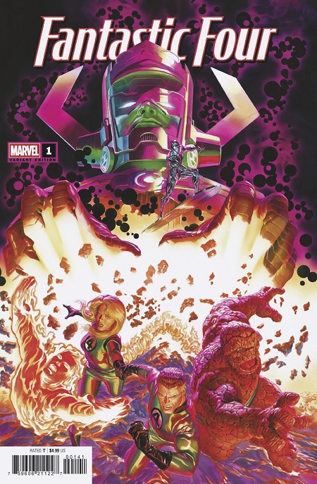FANTASTIC FOUR (INGLÉS) 01 ALEX ROSS VAR.
