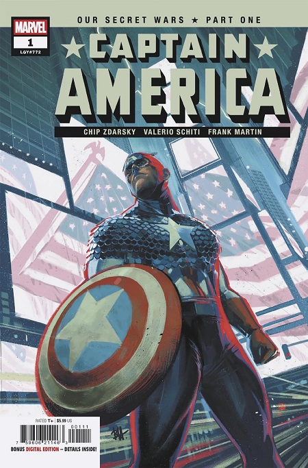 CAPTAIN AMERICA (INGLÉS) 01