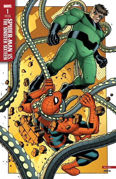 SPIDER-MAN VS. THE SINISTER SIXTEEN (INGLÉS) 01 VARIANT CVR