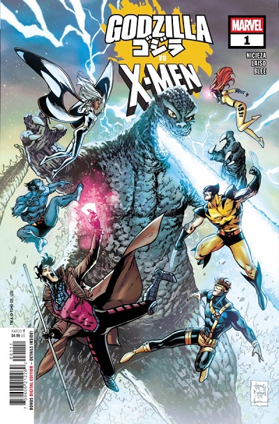 GODZILLA VS X-MEN (INGLÉS) 01