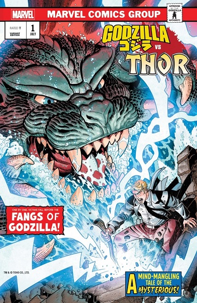 GODZILLA VS THOR (INGLÉS) VARIANT CVR