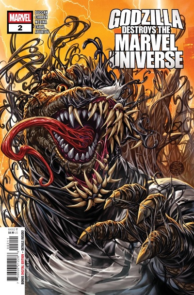 GODZILLA DESTROYS THE MARVEL UNIVERSE (INGLÉS) 02
