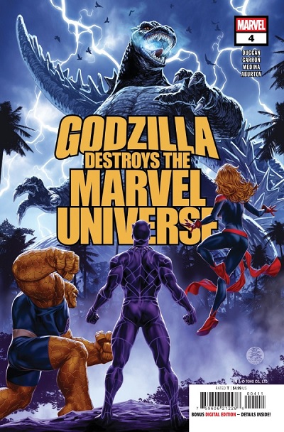 GODZILLA DESTROYS THE MARVEL UNIVERSE (INGLÉS) 04