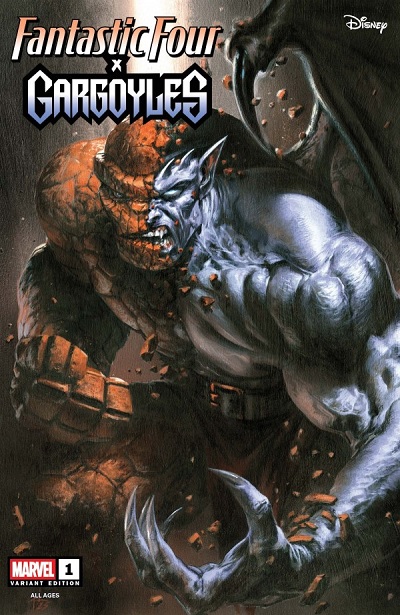FANTASTIC FOUR X GARGOYLES (INGLÉS) 01