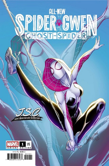 GALL-NEW SPIDER-GWEN (INGLÉS) 01 VARIANT ED. (J.SCOTT CAMPBELL COVER)