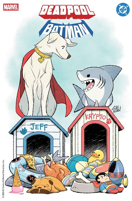 DEADPOOL/BATMAN (INGLÉS) 01 GURIHIRU JEFF/KRYPTO VARIANT