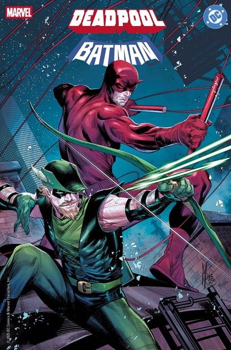 DEADPOOL/BATMAN (INGLÉS) 01 MARCO CHECCHETTO DAREDVIL/GREEN ARROW VARIANT