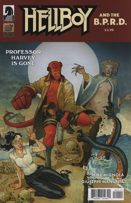 HELLBOY B.P.R.D PROFESSOR HARVEY IS GONE (INGLES)