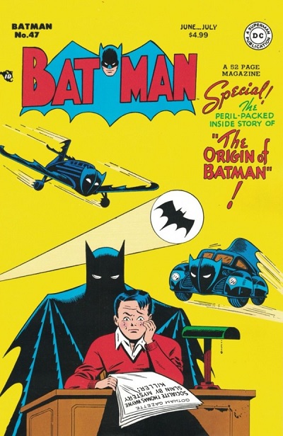 BATMAN (INGLÉS) 47 FACSIMILE EDITION